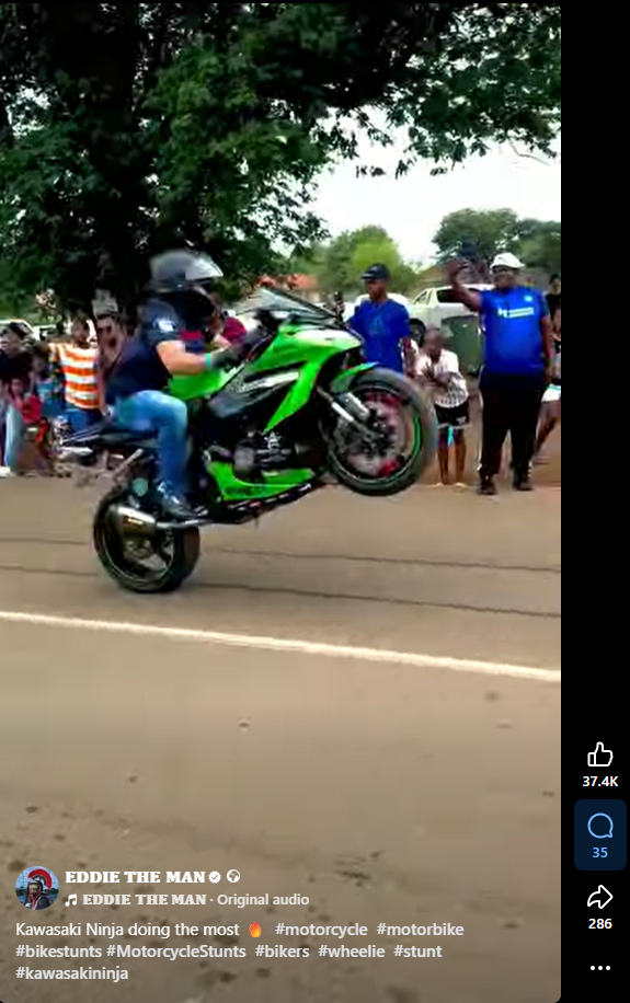 Kawasaki Wheelie